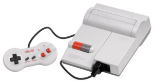 The redesigned top loading NES/Famicom.