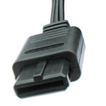 A/V connector used on the SNES, N64 and Gamecube.