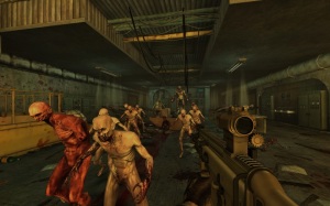 Killing Floor is one game we couldn't get surround sound working on unless we booted back to XP.