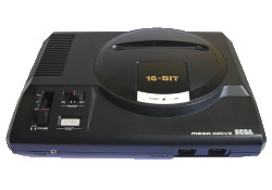 ## Sega Mega Drive Md 2 Console + Pad+Power & Scartanschluss ##