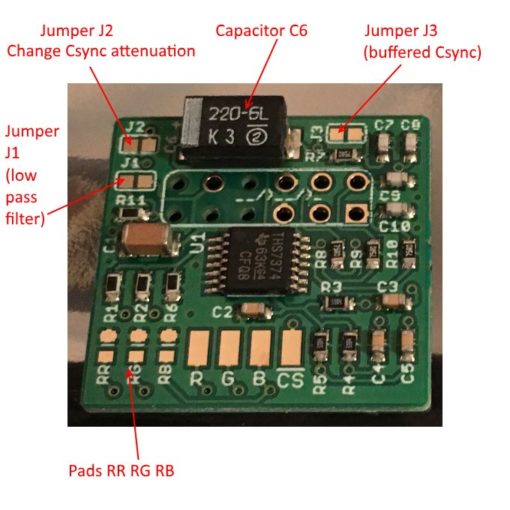 Nintendo RGB Bypass Amp (Revision 4.1b-VGP)