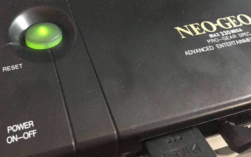 Neo Geo AES notice Universe Bios EUR Excellent état