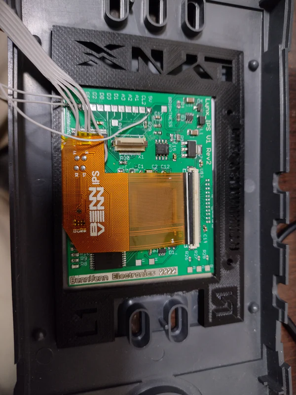 Replacement Atari Lynx LCD Screen (BennVenn IPS V1 Rev 3 