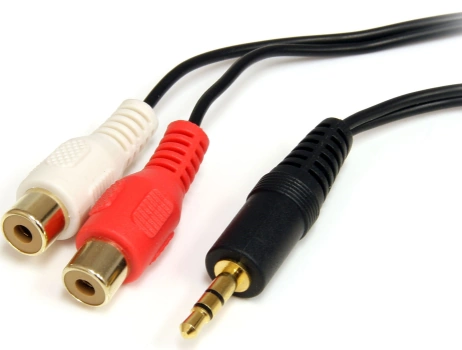 Audio adapter cable.