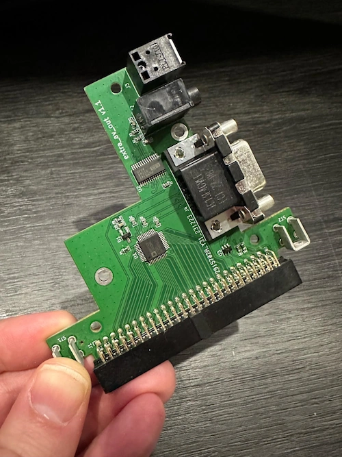 extra AV output card