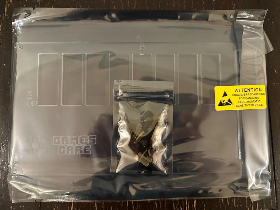 Case for a GamesCare SCART switch.