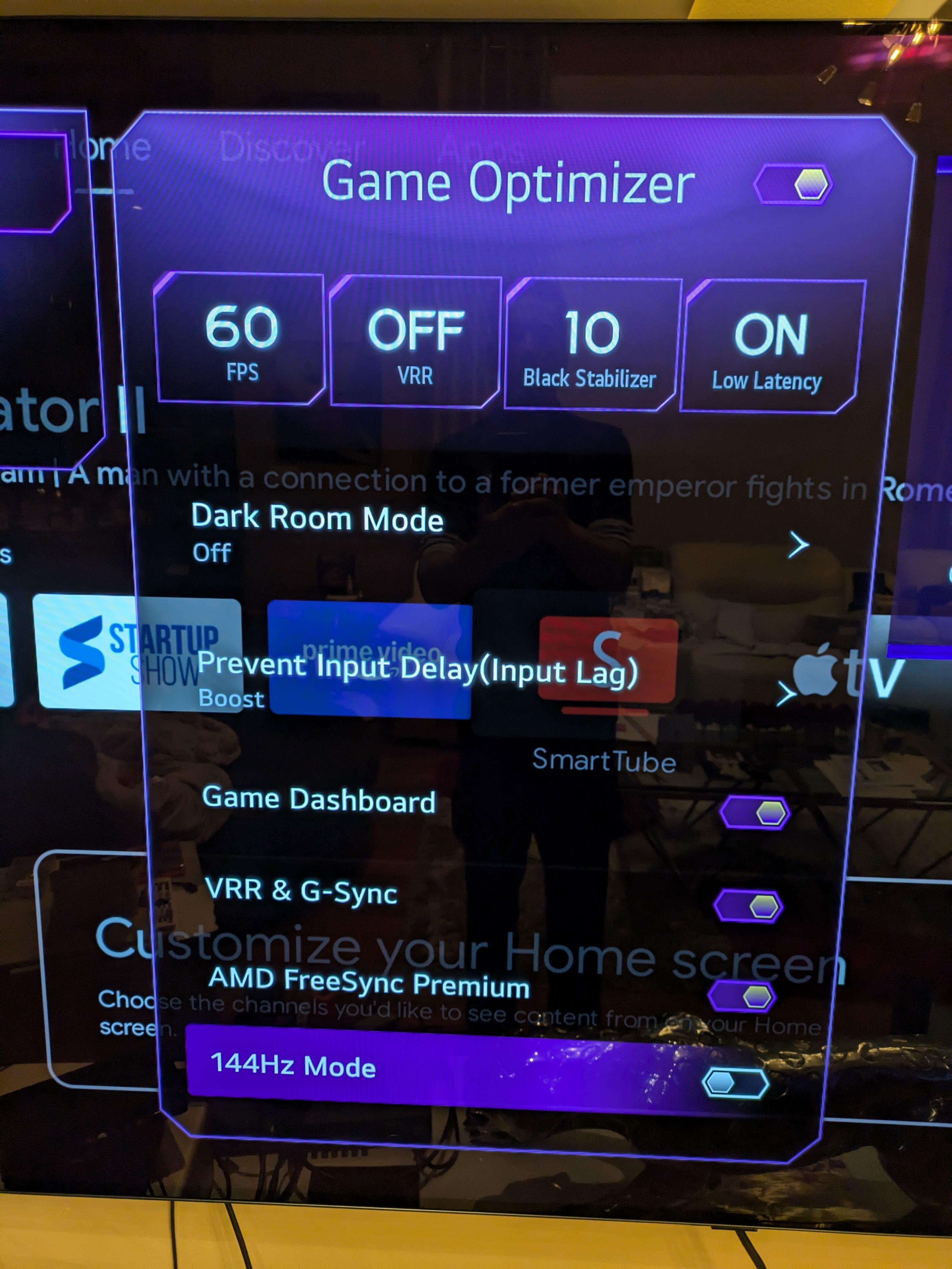 LG C4 vrr