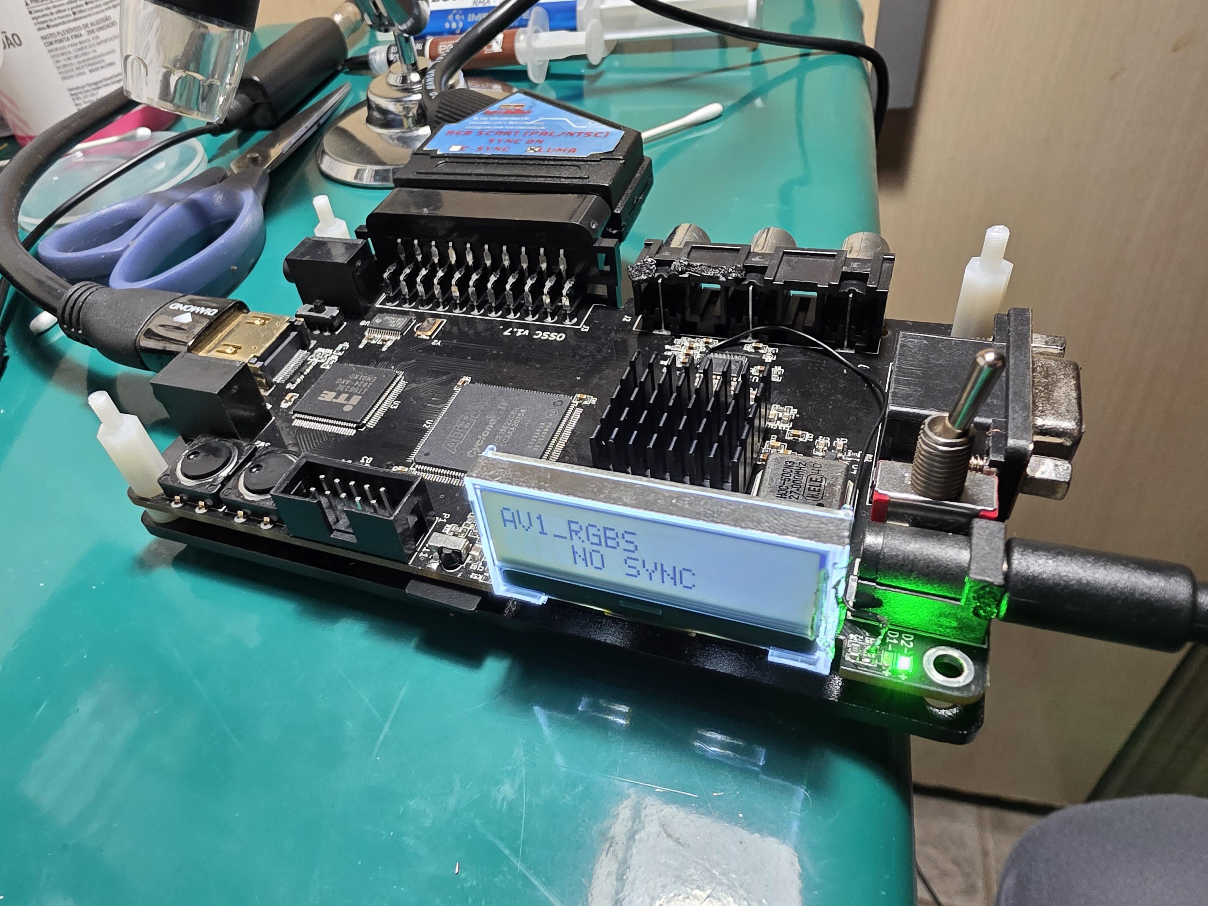 OSSC Not working