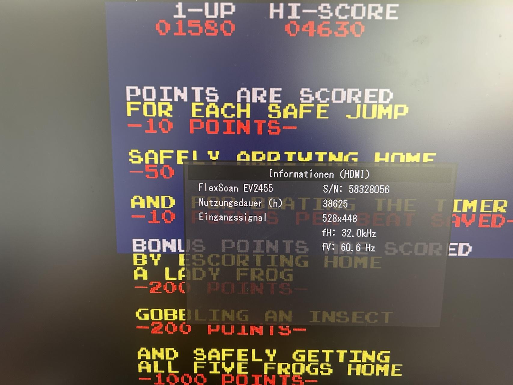 Image going direct from Sidi128 HDMI